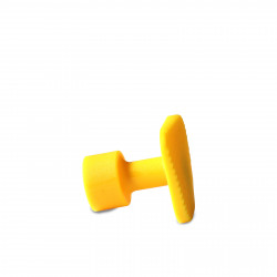 Ventosa Laka quadrada amarela - unidade - 21 mm Ventosa Laka quadrada amarela - unidade - 21 mm