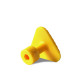 Ventosa Laka triangular amarela - unidade - 30 mm