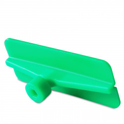 Ventosa Laka vinco retangular verde - unidade - 80 mm Ventosa Laka vinco retangular verde - unidade - 80 mm